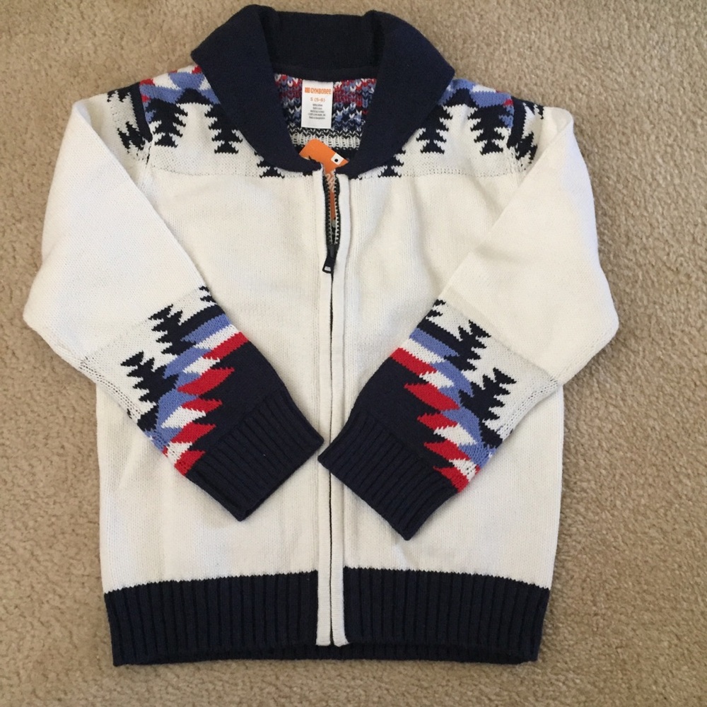 New with tag Gymboree boys sweater - Picture 1 of 5